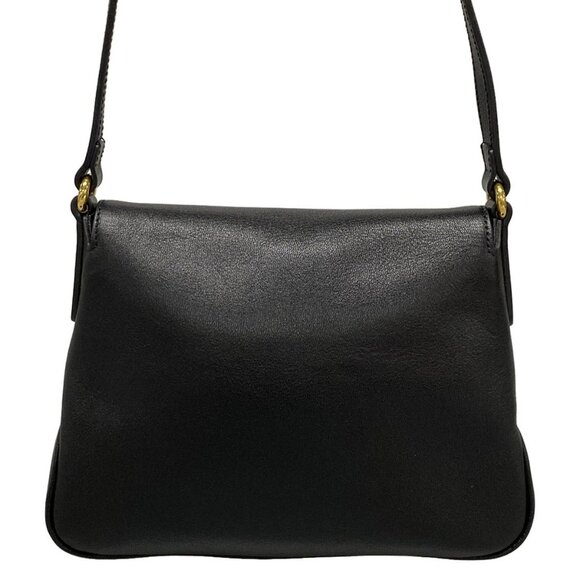 Auth GUCCI GG Marmont Black Leather Shoulder Bag - Picture 2 of 16